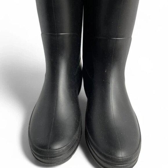 New George Black Wellies Rain Waterproof Boots Women's 7 - Picture 4 of 12